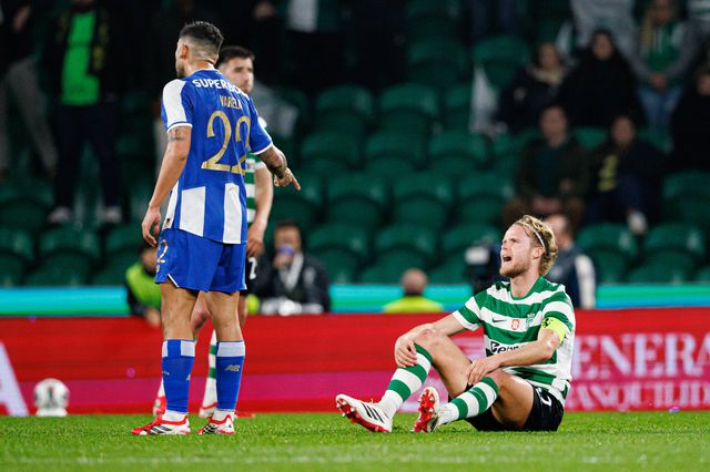 Hjulmand saiu aos 51' no jogo com o FC Porto - Foto: IMAGO