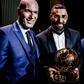 Karim Benzema foi treinado por Zidane no Real Madrid e venceu a Bola de Ouro em 2022