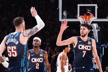 NBA: Thunder vencem Suns e aumentam vantagem para 2-0 nos 'playoffs'