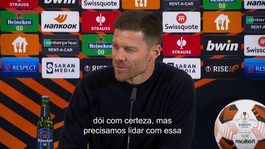 O sentimento de Xabi Alonso após a primeira derrota da temporada