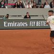 Carlos Alcaraz já se treina em Roland Garros