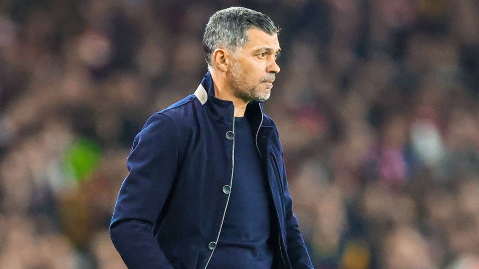 Sérgio Conceição nos tempos de treinador do FC Porto