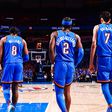 Shai Gilgeous-Alexander (centro) voltou a estar em destaque (Foto: Oklahoma City Thunder)