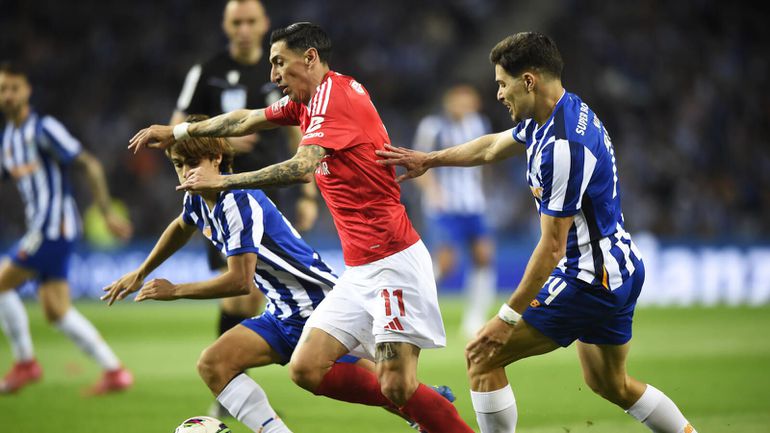 Benfica: a estatística que faz brilhar mais Di María