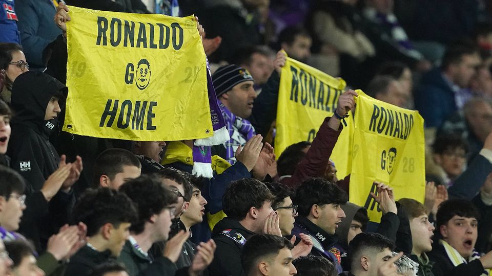 Adeptos do Valladolid sempre foram muito críticos da gestão de Ronaldo 'Fenómeno'