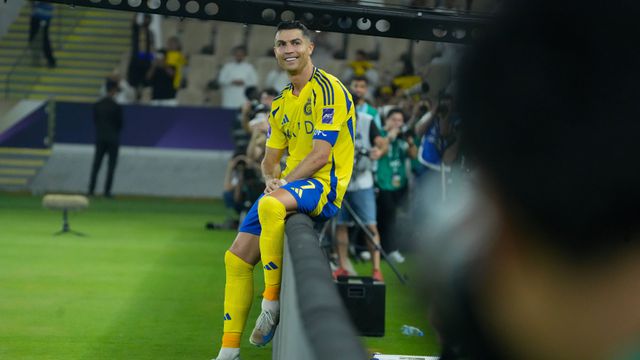 Cristiano Ronaldo com a camisola do Al Nassr