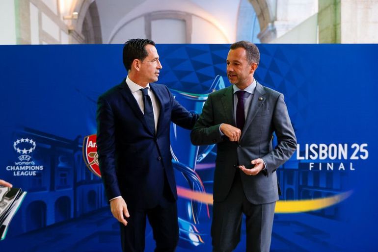 Proença, Varandas e Ceferin juntos à mesa em Lisboa