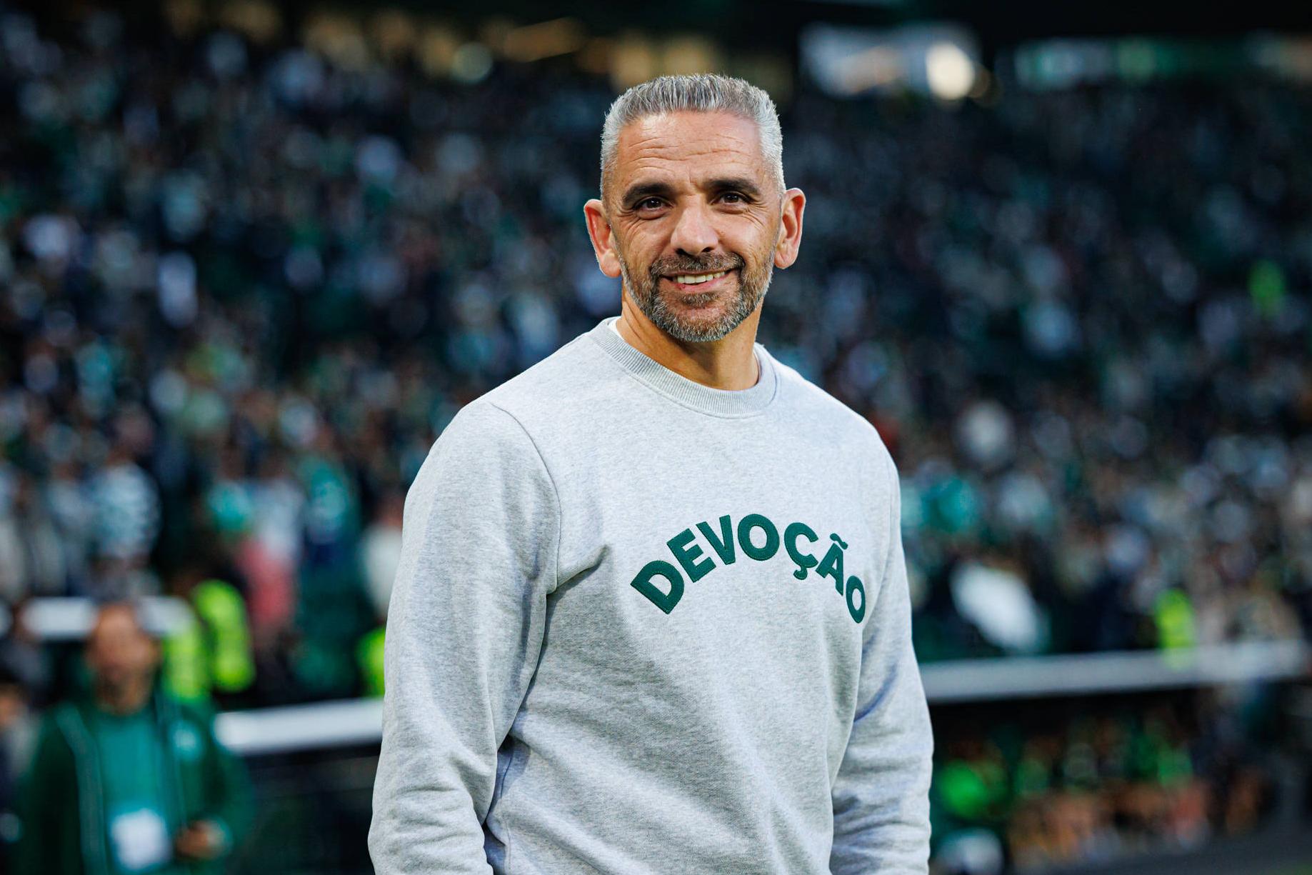 Rui Borges, treinador do Sporting