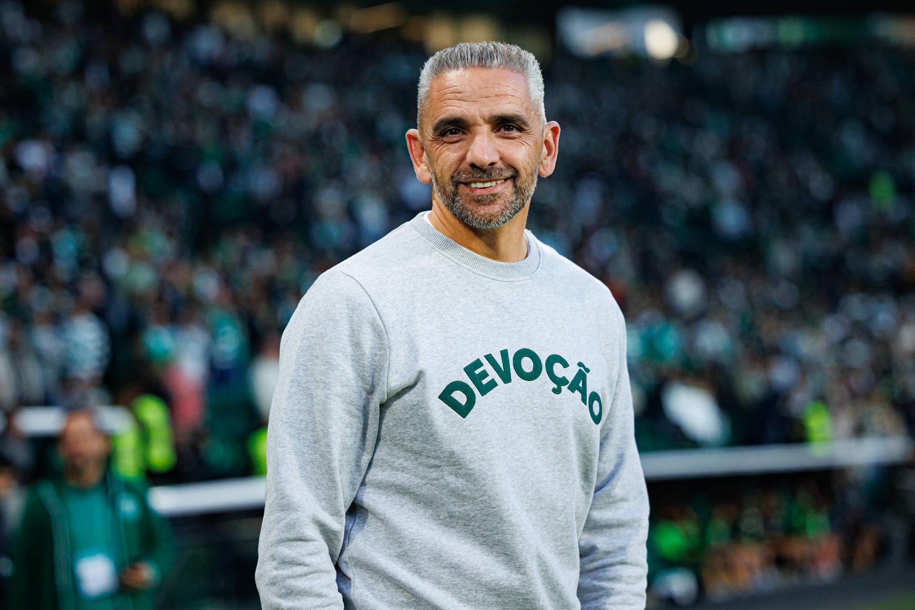 Rui Borges, treinador do Sporting