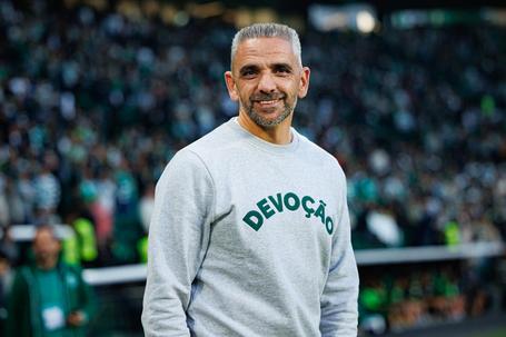Rui Borges, treinador do Sporting