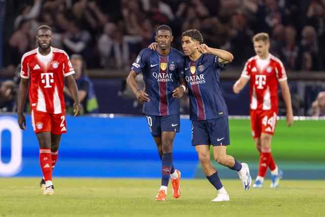 Dembélé e Hakimi podem falhar duelo decisivo frente ao Arsenal