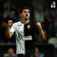 André Candeias apontou o golo que dá vantagem ao Farense no play-off. -Foto: SC FARENSE