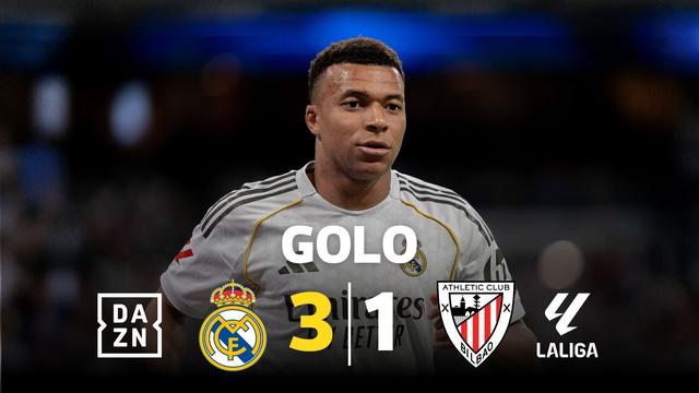 Pazes feitas? Mbappé volta a marcar pelo Real Madrid
