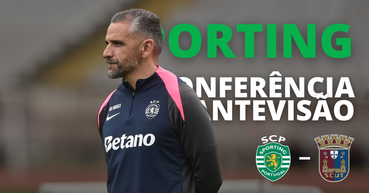 EM DIRETO: siga a antevisão de Rui Borges à final da Taça de Portugal
