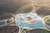 Estádio Hassan II, Casablanca, capacidade para 115, 000 espectadores  (caderno de candidatura FIFA ao Mundial 2030).