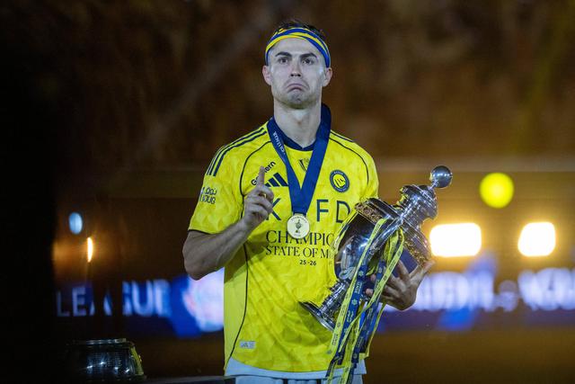 Cristiano Ronaldo sagrou-se campeão saudita no Al Nassr