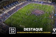 Getafe venceu, Osasuna perdeu, mas no fim... todos festejaram no relvado