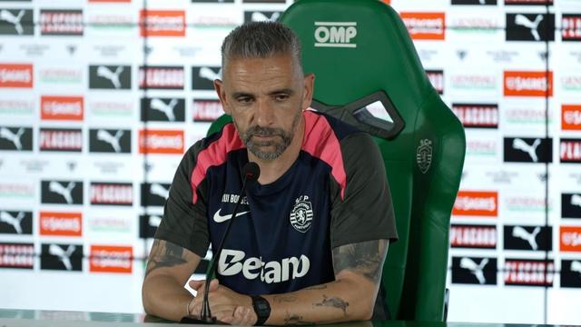 Rui Borges: «Se Hjulmand não continuar no Sporting... é o que é»