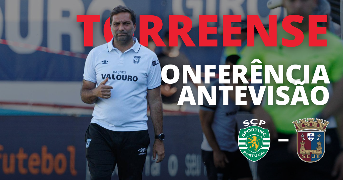 Em direto: treinador do Torreense antecipa final da Taça com o Sporting