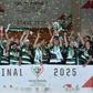 Sporting ergueu a Taça em maio de 2025 (MIGUEL NUNES)