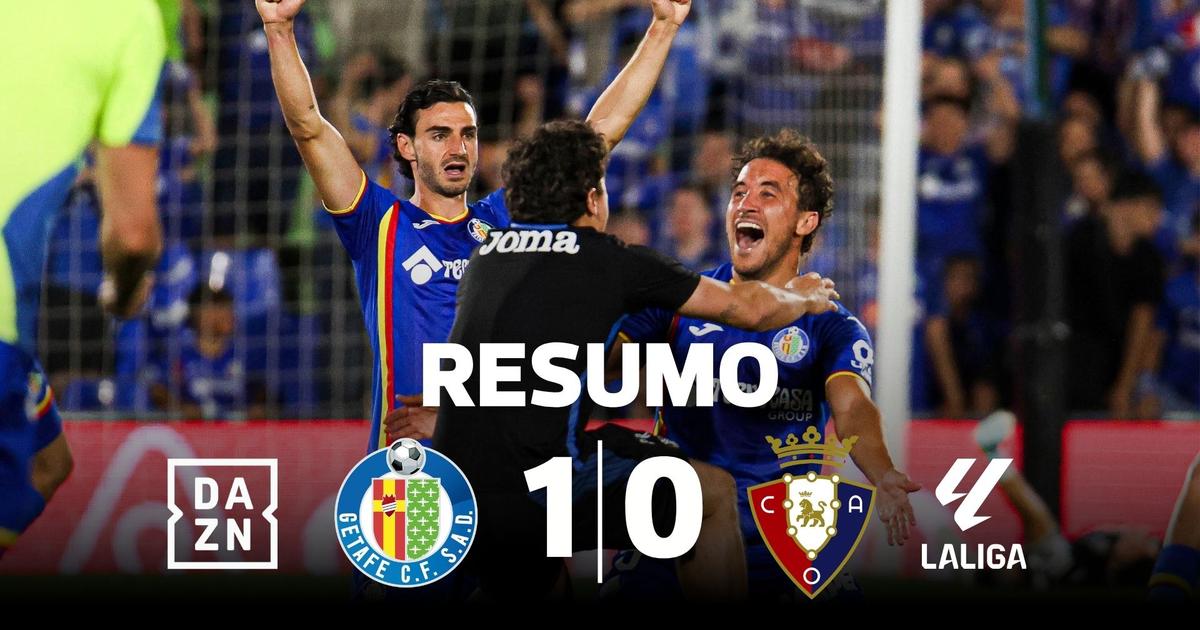 Getafe e Osasuna acabaram os dois a sorrir (resumo)