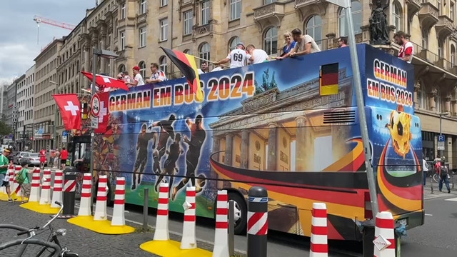 Todos a bordo em Frankfurt!