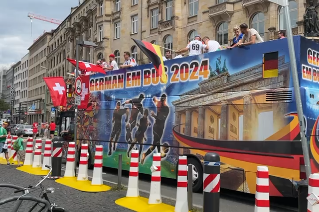 Todos a bordo em Frankfurt!