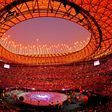 Palco da final do Mundial 2022