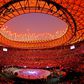 Palco da final do Mundial 2022