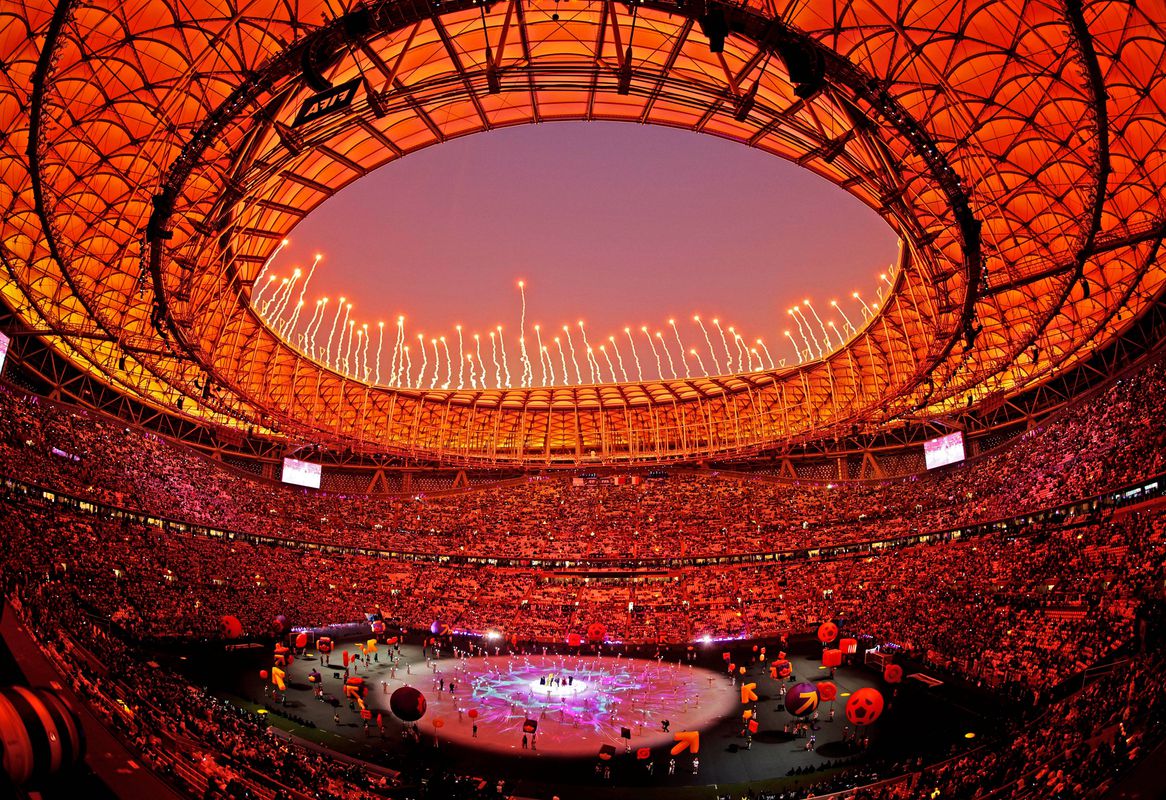 Mísseis iranianos passam sobre o palco da final do Mundial 2022 no Qatar (vídeo)