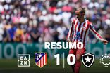 Atlético Madrid venceu, mas foi Botafogo (e PSG) quem sorriu (resumo)