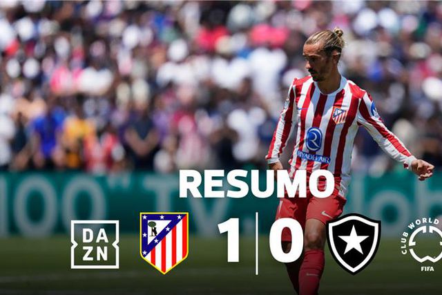 Atlético Madrid venceu, mas foi Botafogo (e PSG) quem sorriu (resumo)