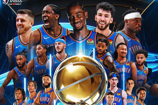 Oklahoma City Thunder sagram-se campeões da NBA