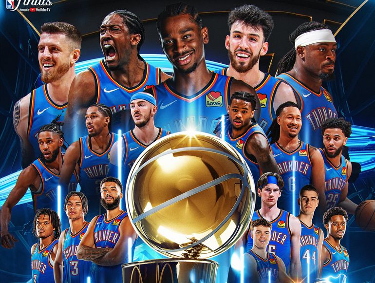 Oklahoma City Thunder sagram-se campeões da NBA