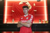 Jovem João Afonso renovou contrato com as águias Foto: SL Benfica