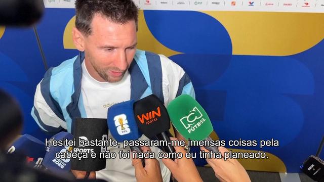 Messi e o penálti: «Saiu-me mesmo muito mal...»