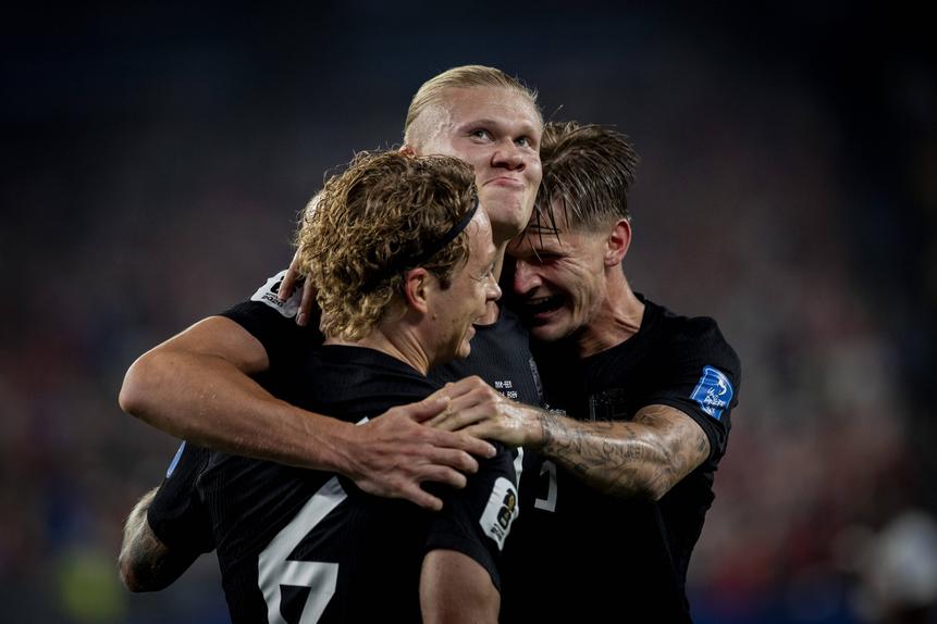 Haaland já bisou duas vezes no Mundial