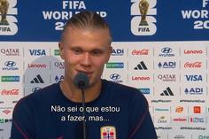Haaland e os golos: «Tenho muita sorte, não sei o que estou a fazer»