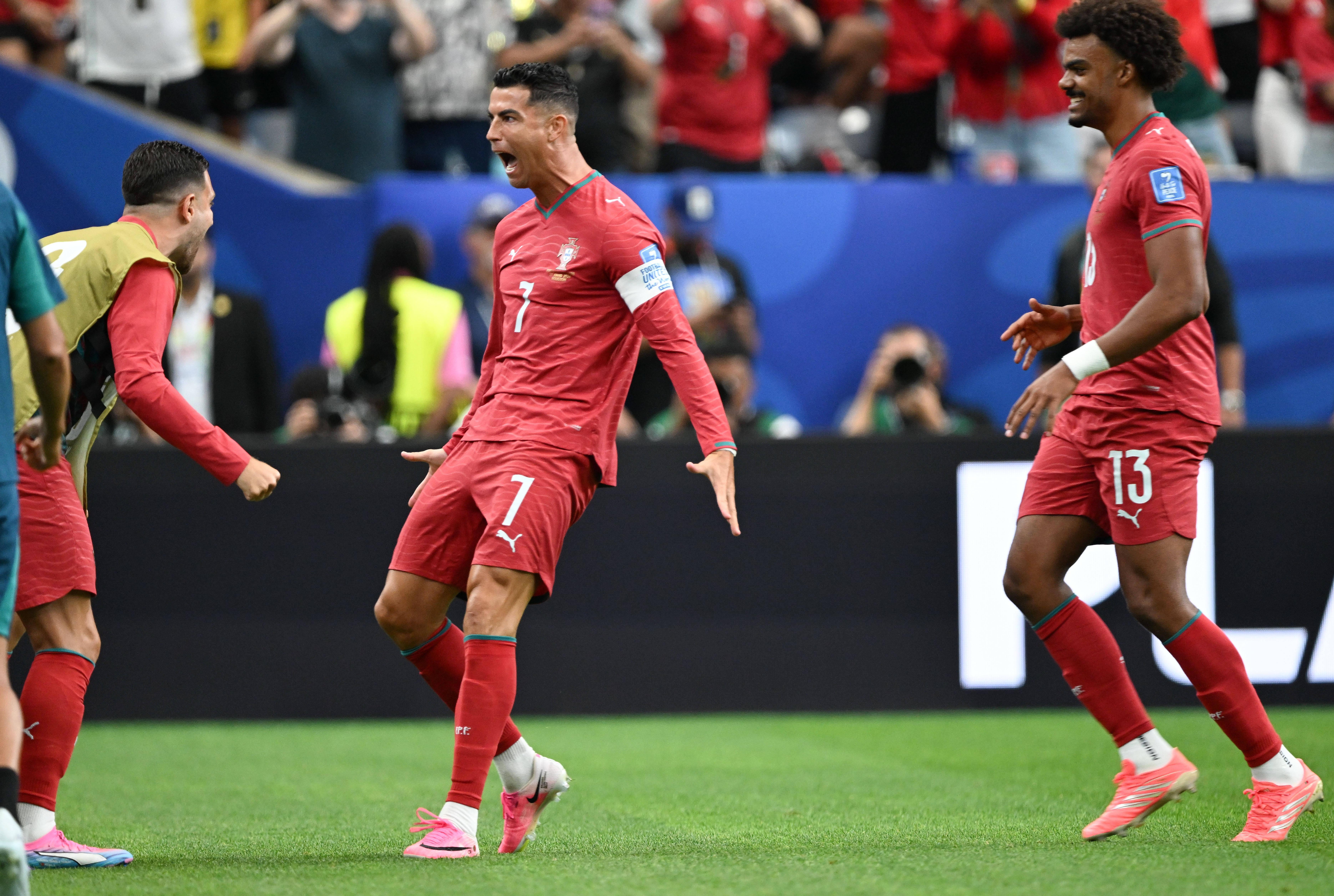 A alegria de Ronaldo - Foto: IMAGO