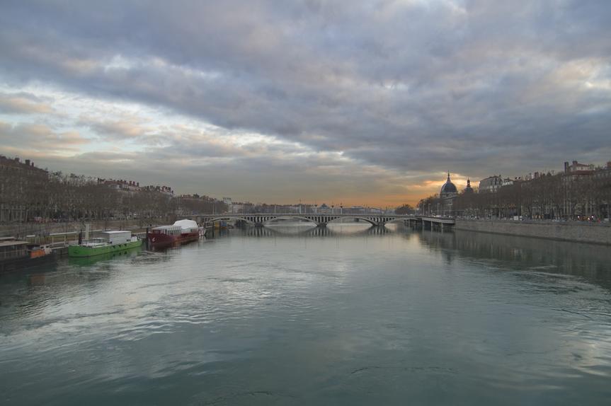 O Rio Ródano, na zona de Lyon - Foto: IMAGO