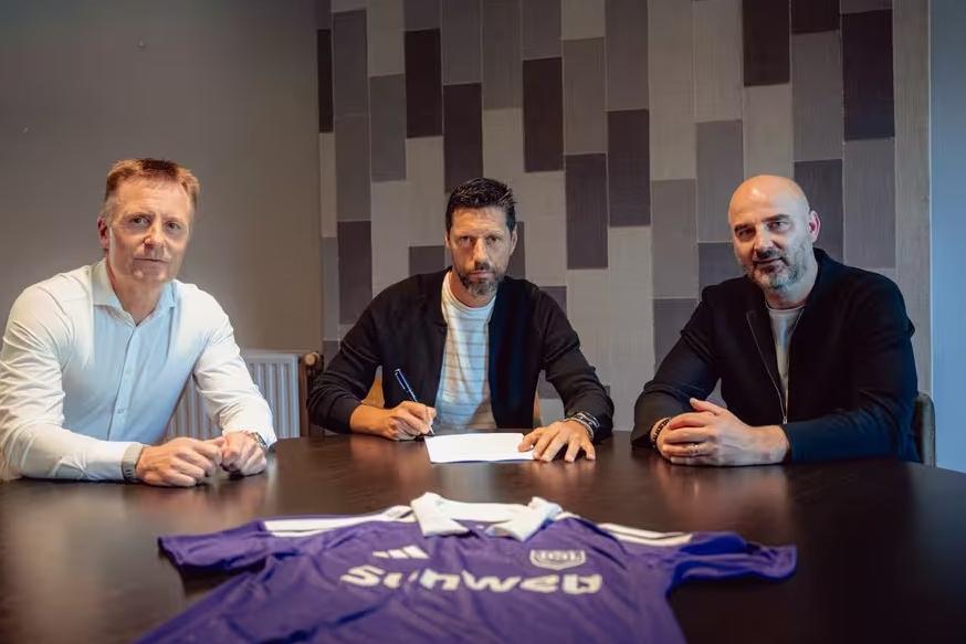 Vítor Bruno é o novo treinador do Anderlecht (foto: RSCA)