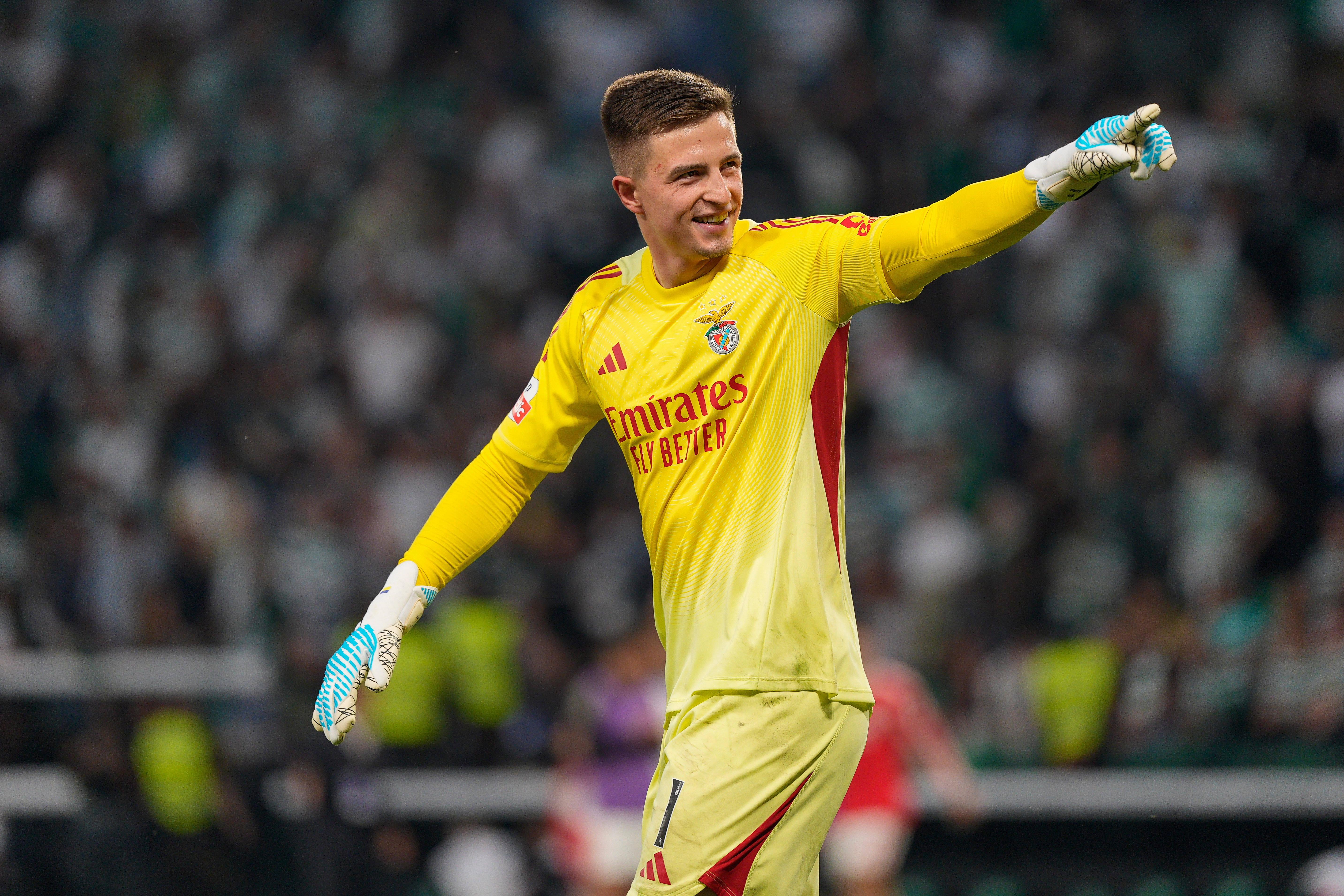 Trubin, guarda-redes do Benfica (foto: Imago)