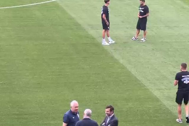Villas-Boas, Jorge Costa e Zubizarreta à conversa antes do jogo