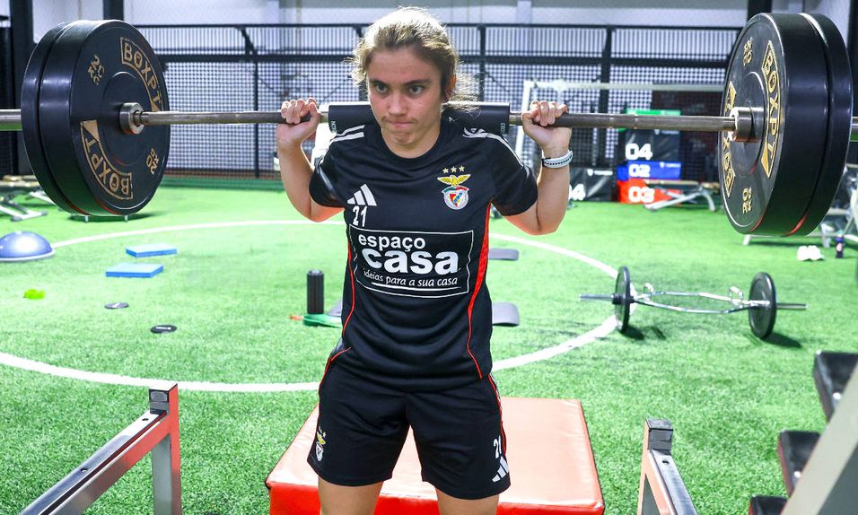 Equipa feminina de futebol do Benfica arranca pré-temporada Foto: SL Benfica