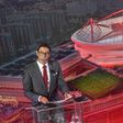 Rui Costa apresenta o projeto Benfica District no Estádio da Luz