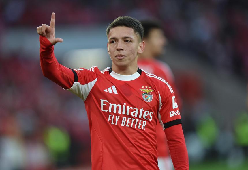 Prestianni está pronto para os jogos oficiais (Foto: Miguel Nunes)