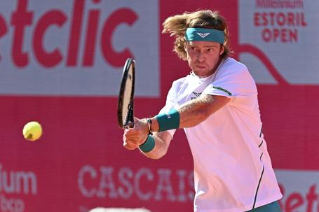 Tenista russo Andrey Rublev, primeiro cabeça de série