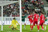 Momento do segundo golo do St. Gallen - Foto: IMAGO