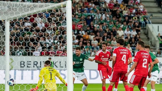 Momento do segundo golo do St. Gallen - Foto: IMAGO