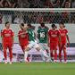 Festa do St. Gallen no 2-1 ao Benfica (IMAGO)